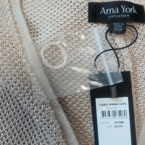 New Knitted Long Cardigan / Size 3X - Picture 4 of 8